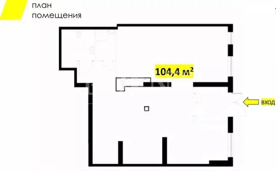 Помещение свободного назначения в Москва Базовская ул., 15Бк3 (101 м) - Фото 1