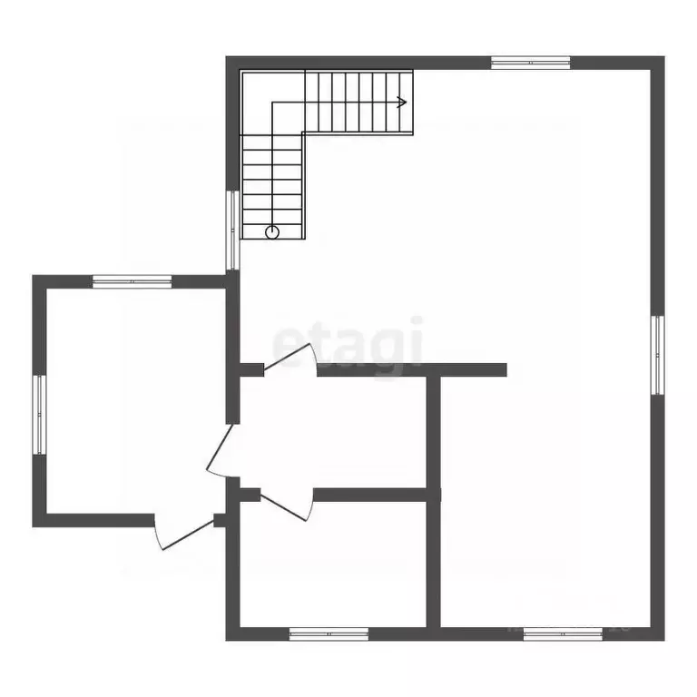Дом в Калужская область, Белоусово Жуковский район, Газовик СТ, 135 ... - Фото 2