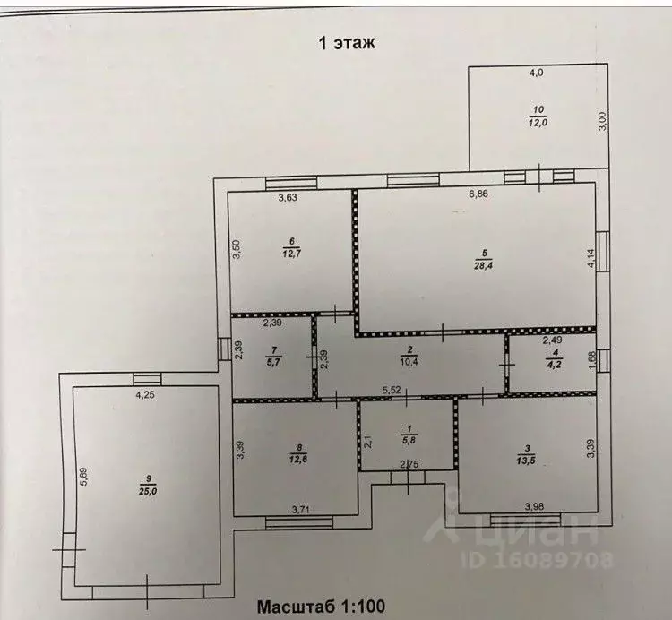 Дом в Белгородская область, Белгородский район, Разумное рп  (130 м) - Фото 2