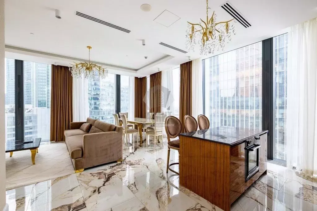 2-к кв. Москва 1-й Красногвардейский проезд, 22с1 (92.0 м) - Фото 2