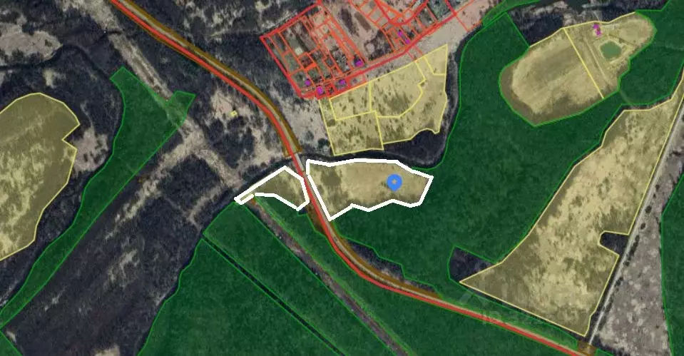 Участок в Смоленская область, Угранский муниципальный округ, ... - Фото 2