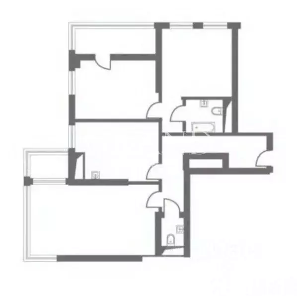 3-к кв. Москва Студенческая ул., 20 (110.0 м) - Фото 1