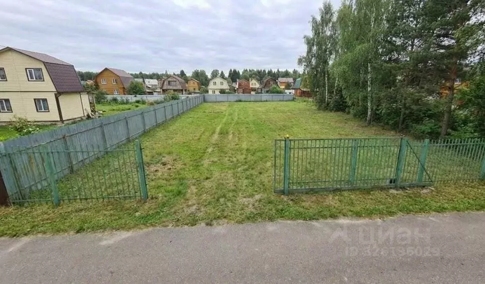 Участок в Московская область, Чехов муниципальный округ, д. Змеевка  ... - Фото 1