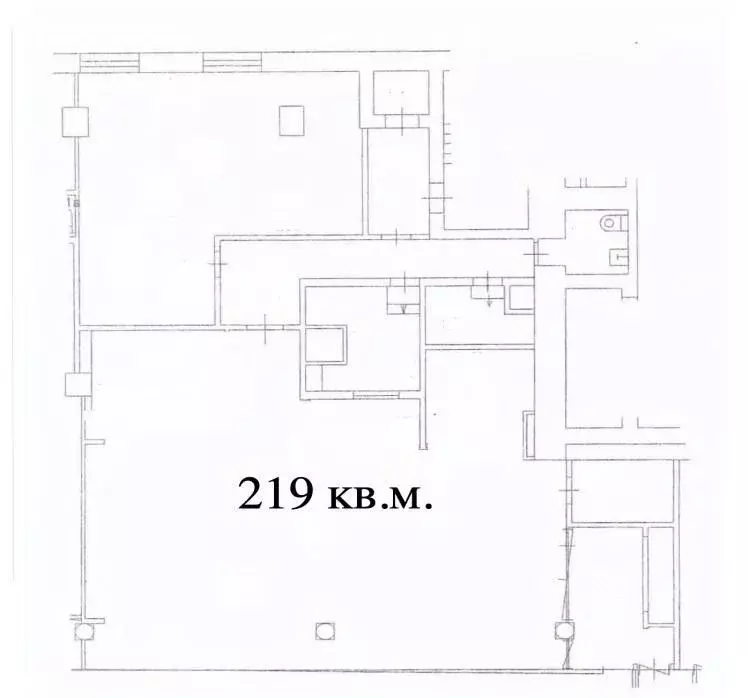 Помещение свободного назначения в Москва Русаковская ул., 22 (219 м) - Фото 2