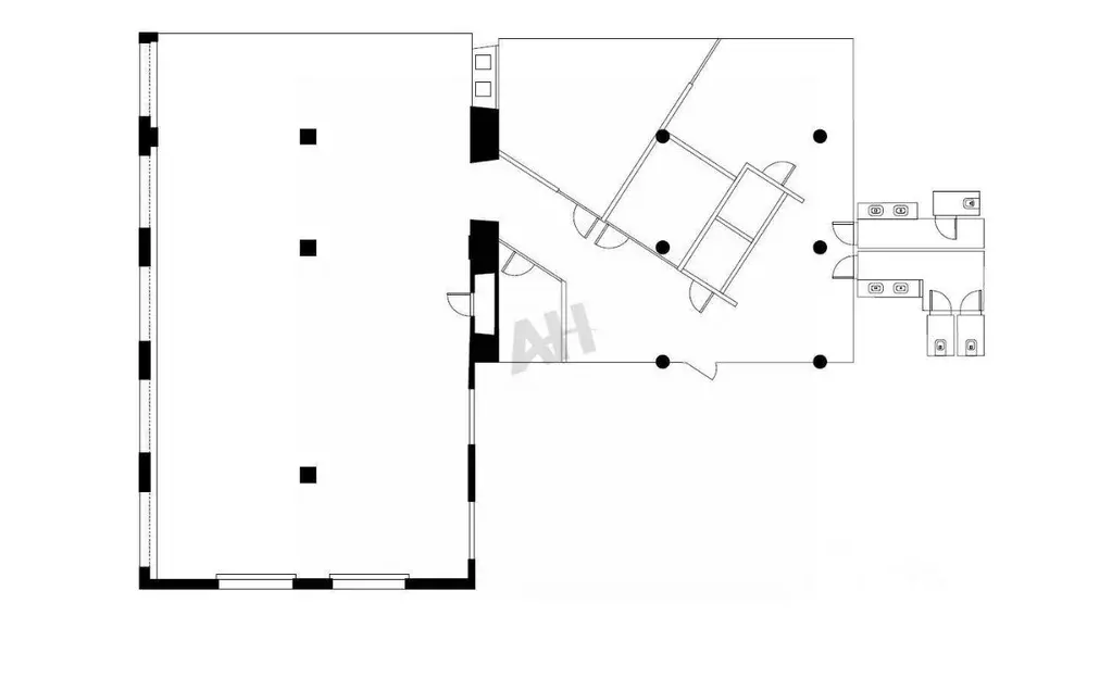 Помещение свободного назначения в Москва Варшавское ш., 9с28 (412 м) - Фото 2