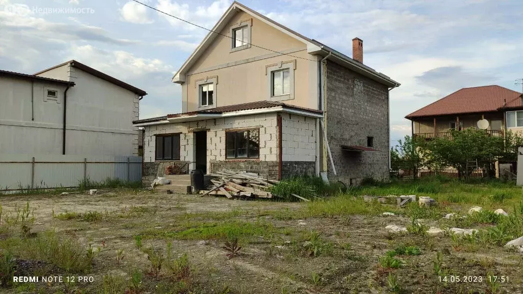 Дом в Азовский район, Обильненское сельское поселение, ДНТ Ромашка, ... - Фото 0