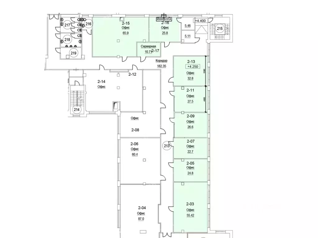 Офис в Санкт-Петербург просп. Большой Васильевского острова, 68 (292 ... - Фото 2