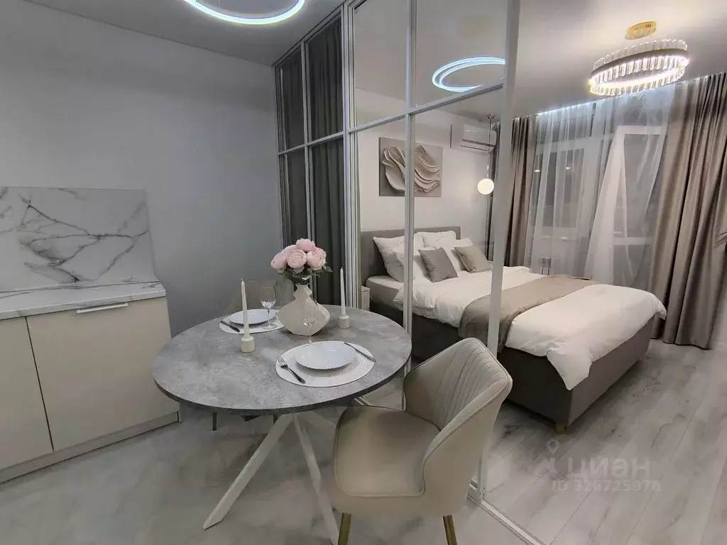 Студия Ростовская область, Ростов-на-Дону ул. Оганова, 20с2 (40.0 м) - Фото 1