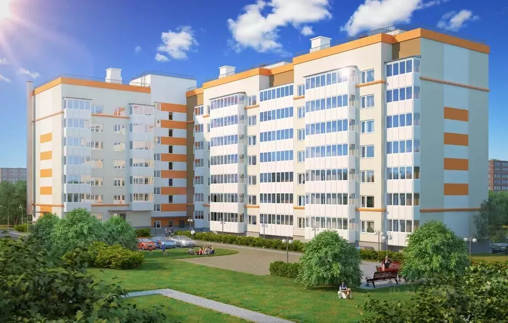 2-к кв. Санкт-Петербург Петергофское ш., 90к3 (73.1 м) - Фото 1