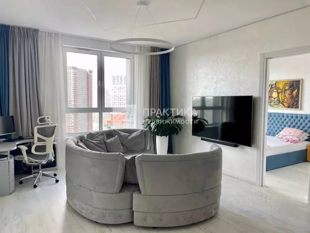 3-к кв. Москва Шелепихинская наб., 34к3зд7 (72.0 м) - Фото 1