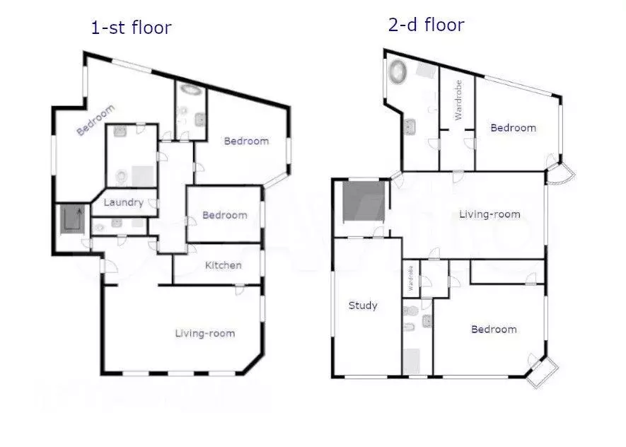 8-к. квартира, 385 м, 4/5 эт. - Фото 1