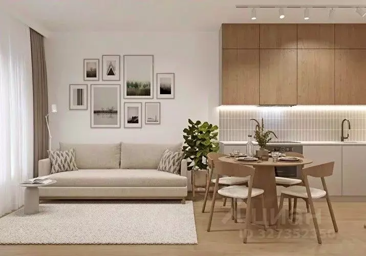 Студия Санкт-Петербург Плюс Пулковский жилой комплекс (25.8 м) - Фото 2