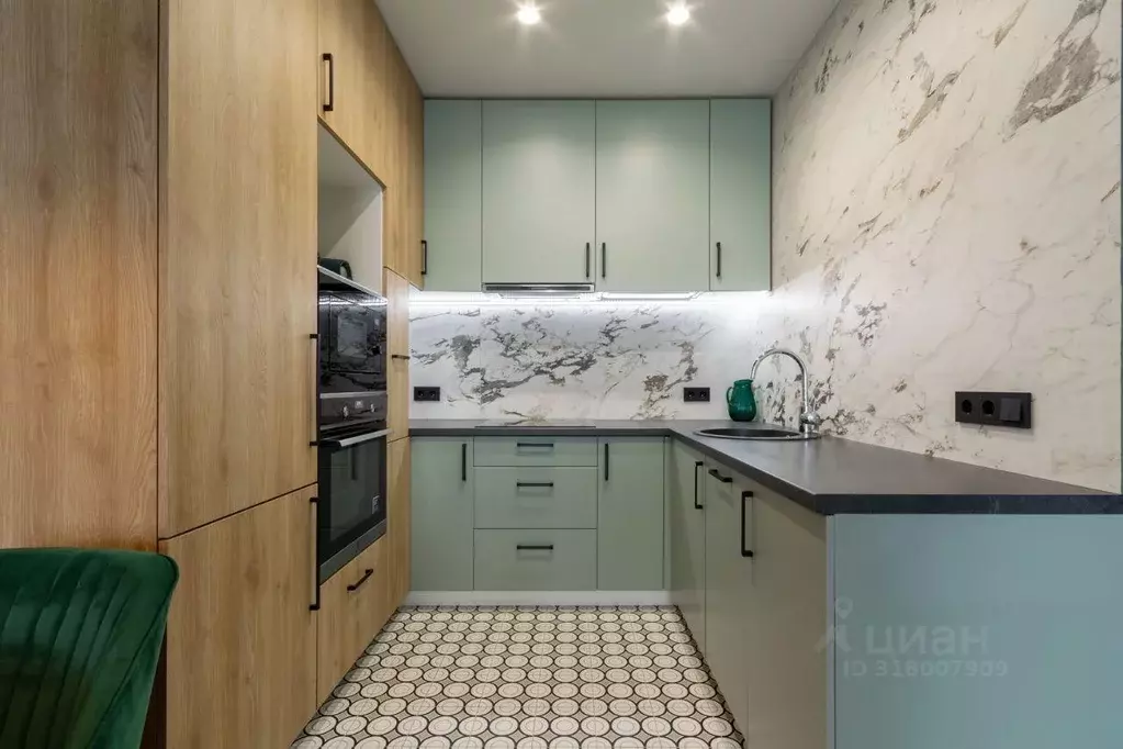 Квартира, 1 комната, 40.7 м - Фото 0
