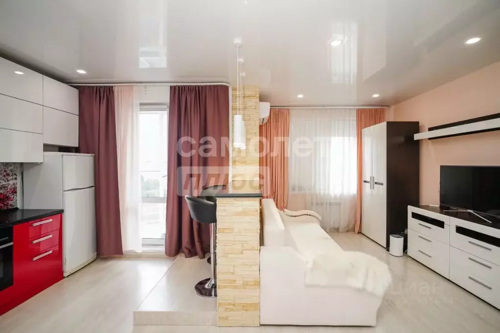 Студия Омская область, Омск ул. Крупской, 13/1 (38.7 м) - Фото 1