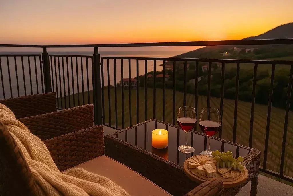 1-к кв. Крым, Ялта муниципальный округ, Ливадия пгт ул. Виноградная, ... - Фото 1