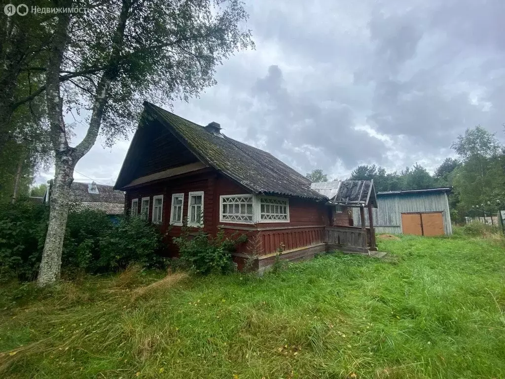 Дом в Новгородская область, Крестецкий муниципальный округ, деревня ... - Фото 1