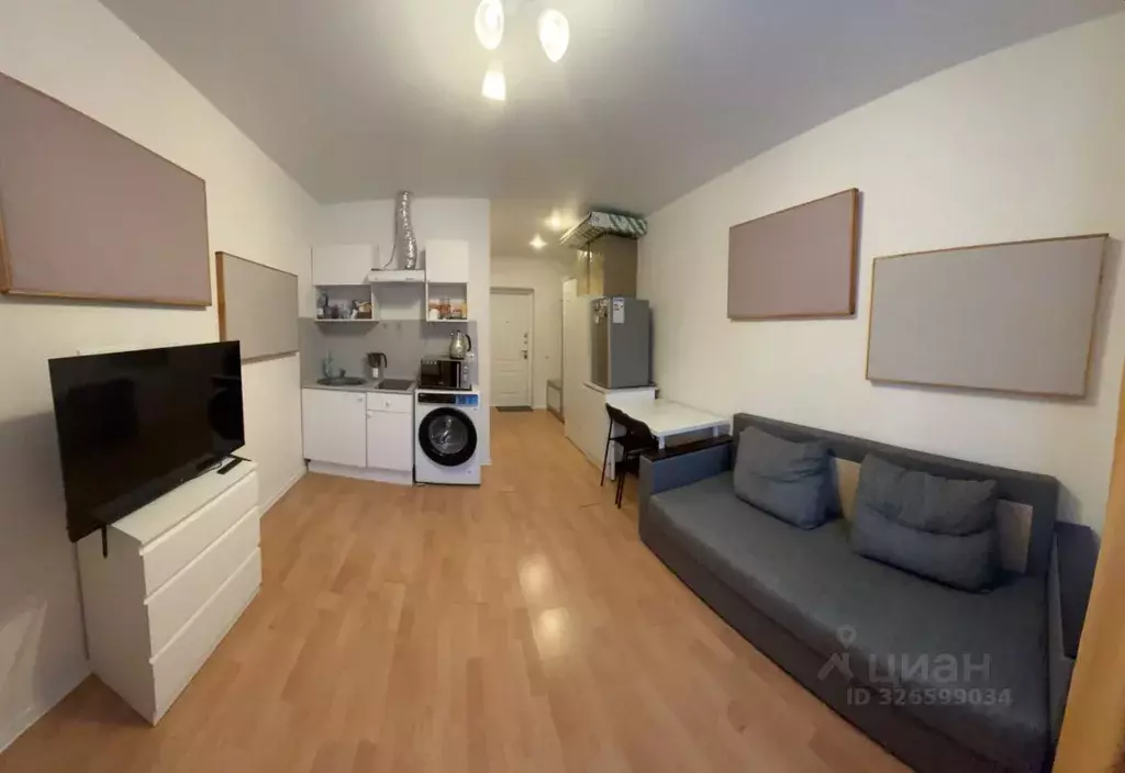 Студия Москва ул. Каховка, 18к1 (22.0 м) - Фото 0