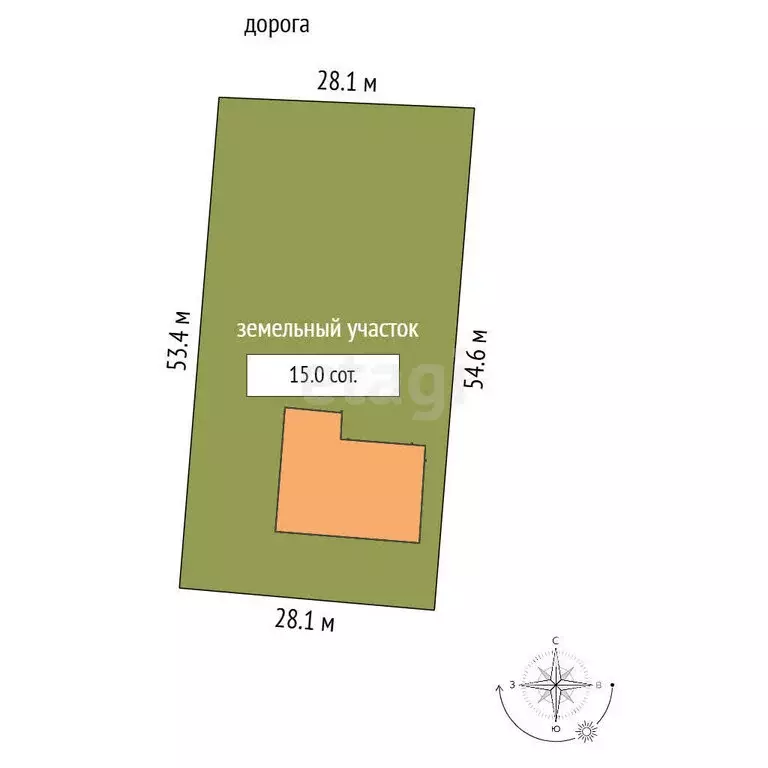 Дом в деревня Кипень, Ягодная улица (288 м) - Фото 1