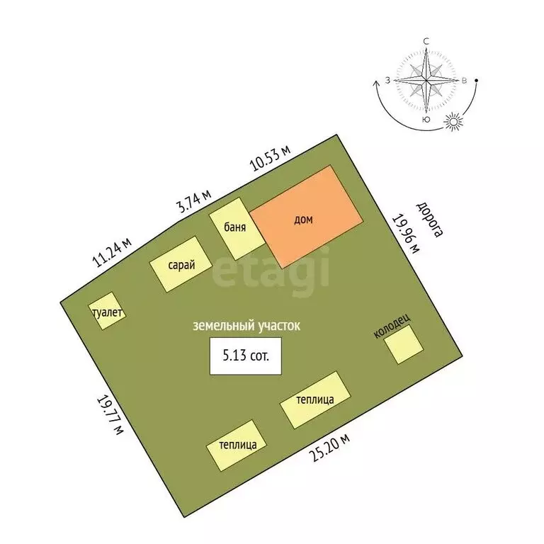 Дом в Тюменская область, Тобольский муниципальный округ, СНТ Природа, ... - Фото 1