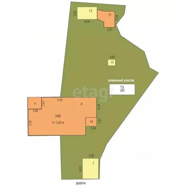 Дом в Ханты-Мансийский АО, Ханты-Мансийск Набережная ул., 17 (42 м) - Фото 1