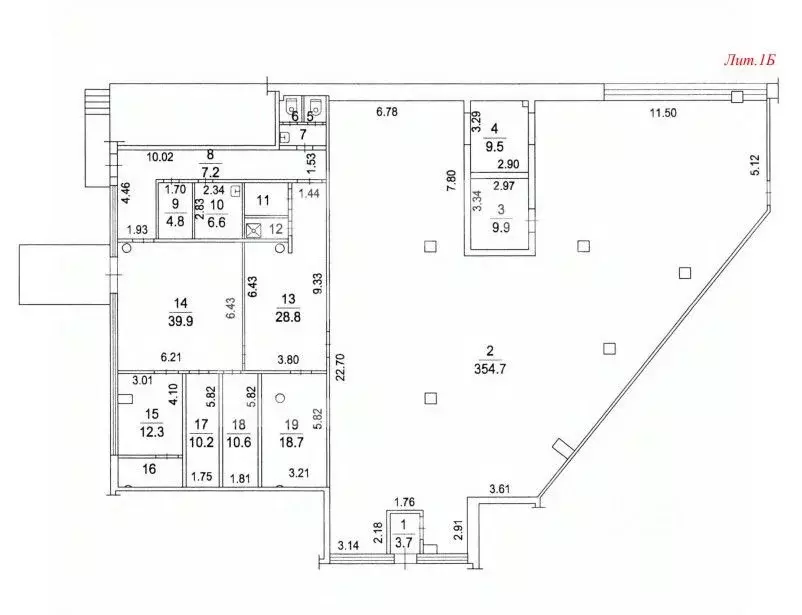 Помещение свободного назначения в Московская область, Мытищи ... - Фото 2