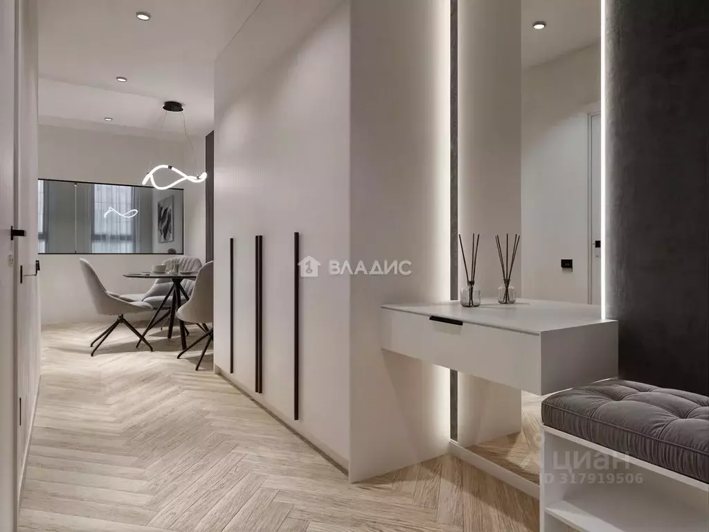 Студия Калининградская область, Зеленоградск ул. Гагарина, 87 (32.6 м) - Фото 2