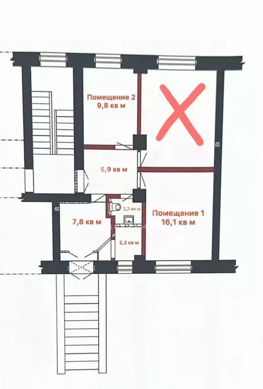 Помещение свободного назначения в Свердловская область, Екатеринбург ... - Фото 2