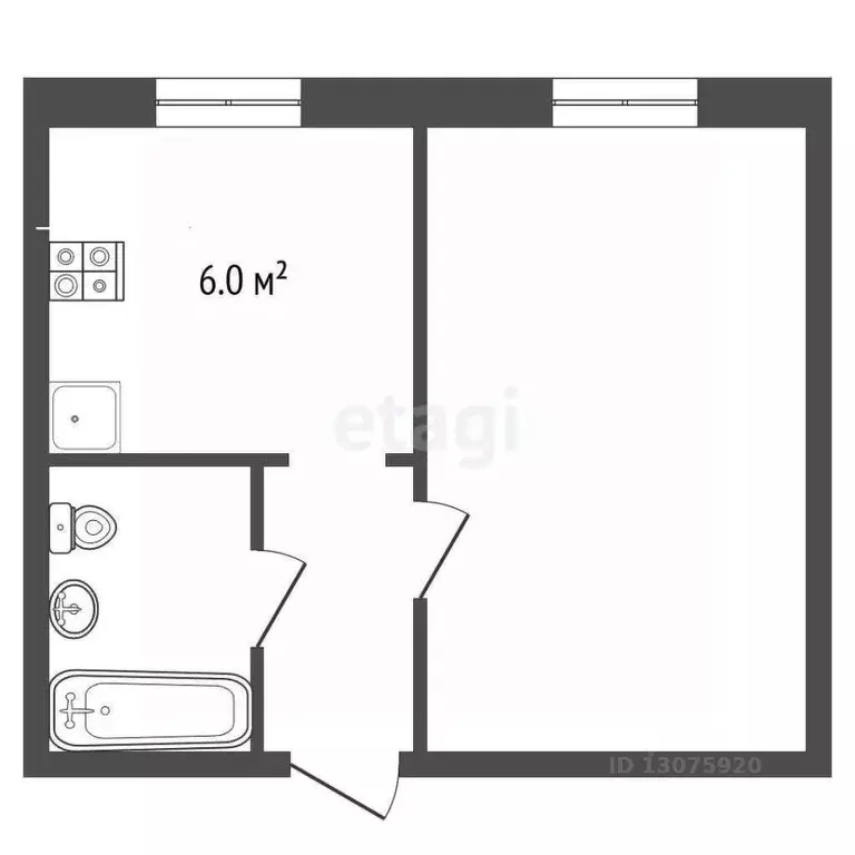 1-к кв. Ярославская область, Ярославль ул. Саукова, 3 (21.5 м) - Фото 1