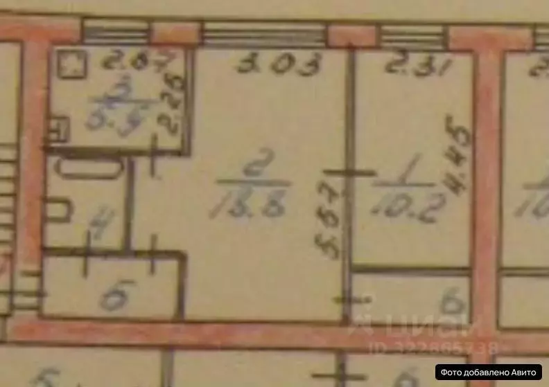 2-к кв. Ленинградская область, Сланцы ул. Ломоносова, 50 (42.0 м) - Фото 1