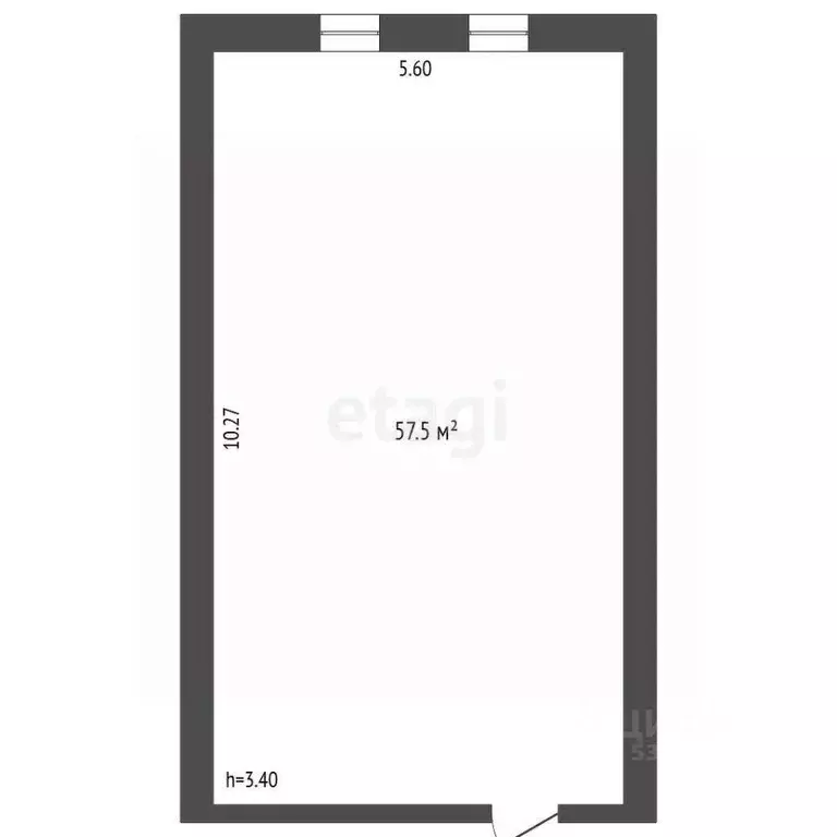 Офис в Ростовская область, Ростов-на-Дону Казахская ул., 78/5 (58 м) - Фото 2