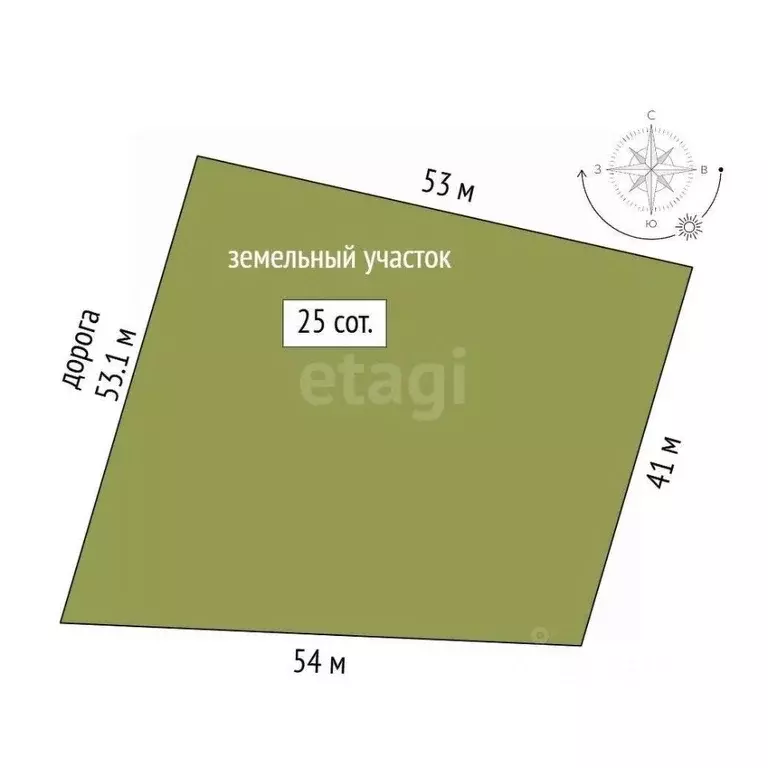 Участок в Крым, Кировский район, Первомайское с/пос, с. Ключевое ул. ... - Фото 2