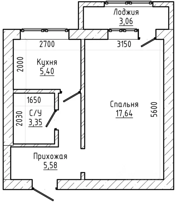1-к кв. Кабардино-Балкария, Нальчик ул. Калмыкова (32.0 м) - Фото 2