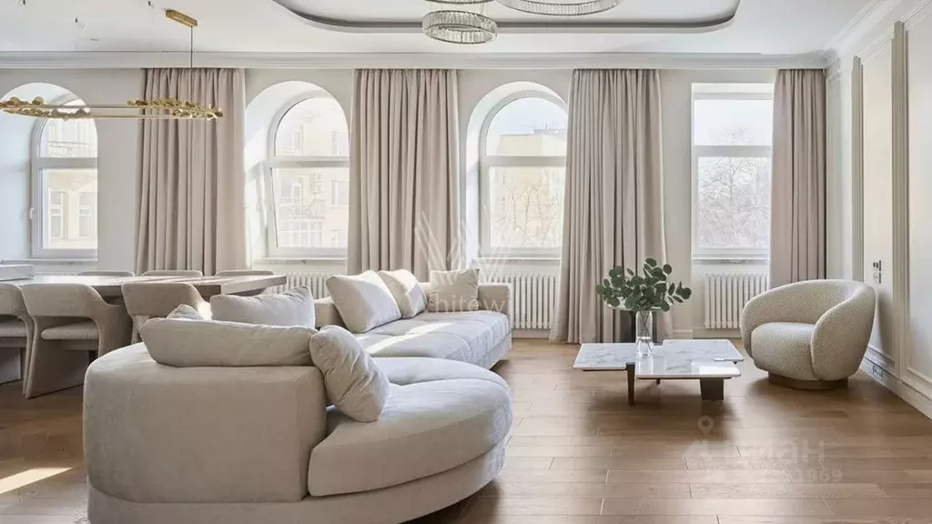 4-к кв. Москва Малая Бронная ул., 31/13 (190.0 м) - Фото 1