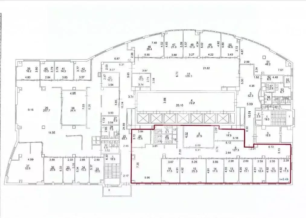 Помещение свободного назначения в Москва ул. Ивана Франко, 8 (465 м) - Фото 2