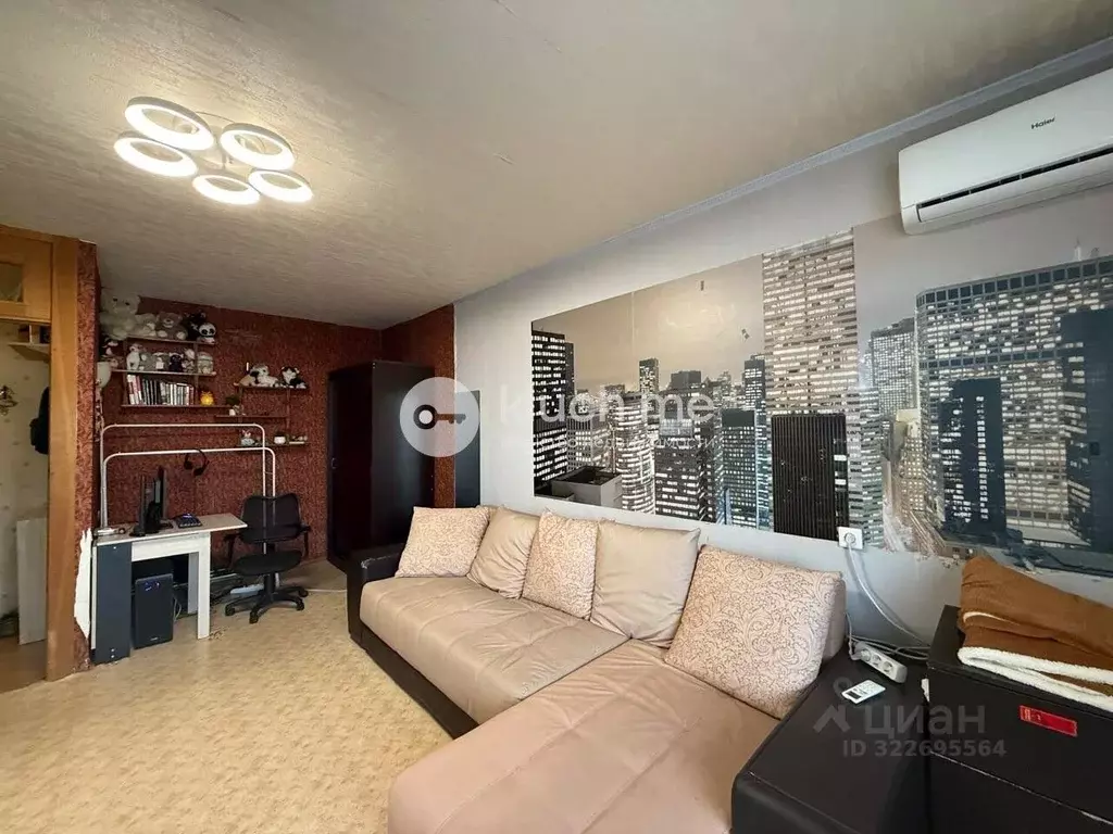 1-к кв. Татарстан, Казань ул. Адоратского, 52 (38.5 м) - Фото 2