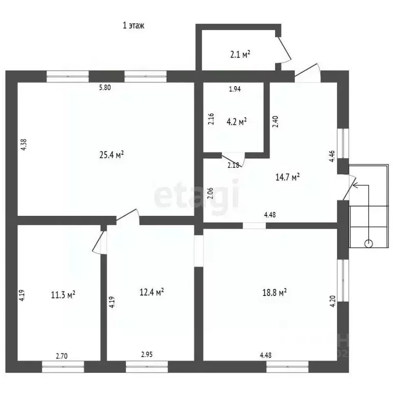 Дом в Костромская область, Шарья Боровая ул., 31 (97 м) - Фото 1
