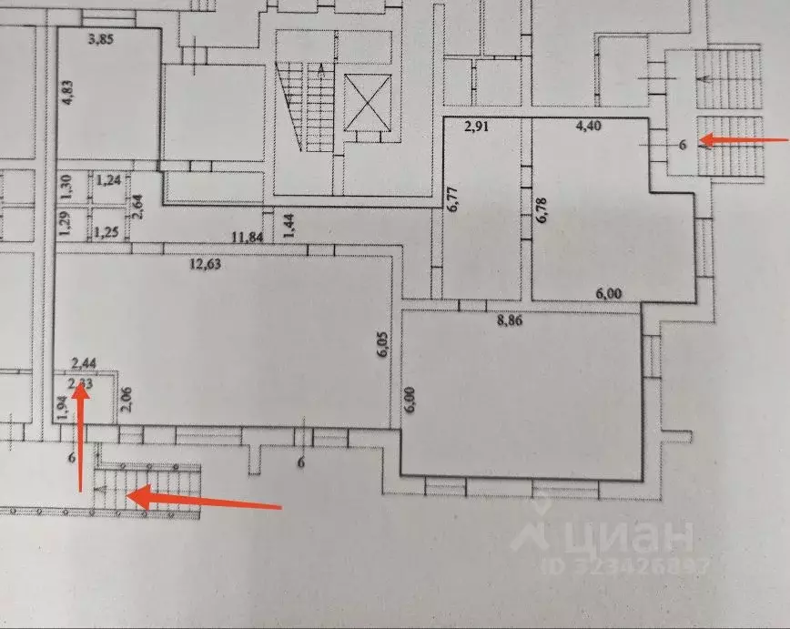 Помещение свободного назначения в Самарская область, Самара Ленинская ... - Фото 1