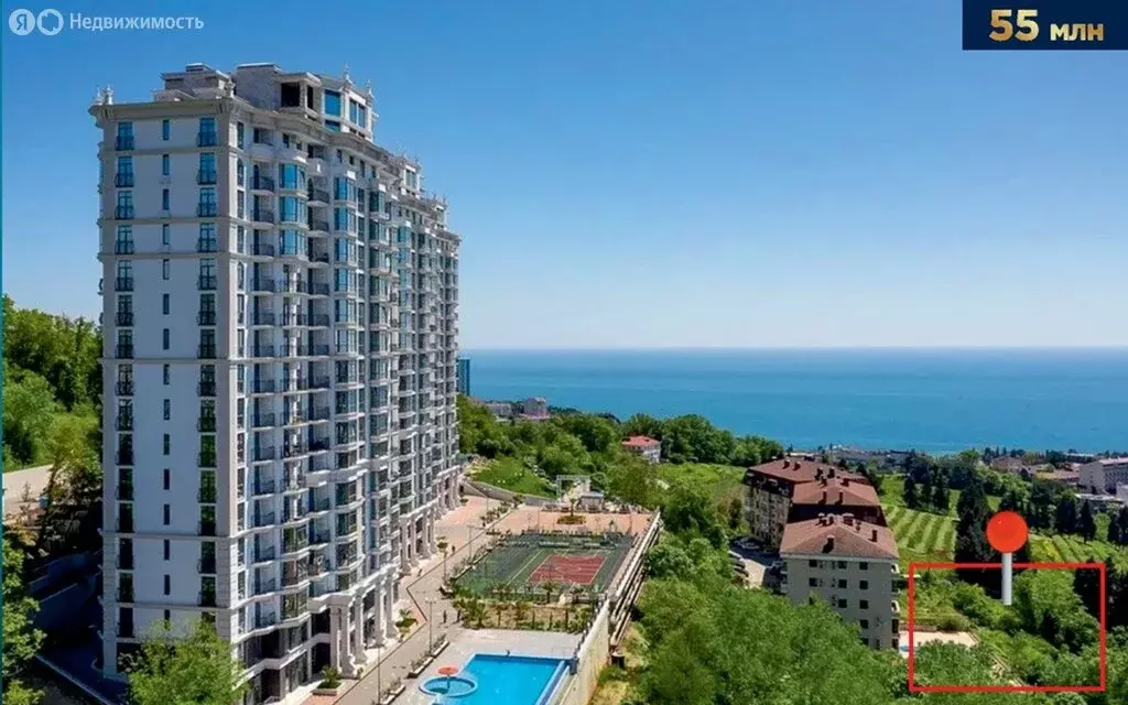 Участок в Сочи, микрорайон Яна Фабрициуса (23.44 м) - Фото 2