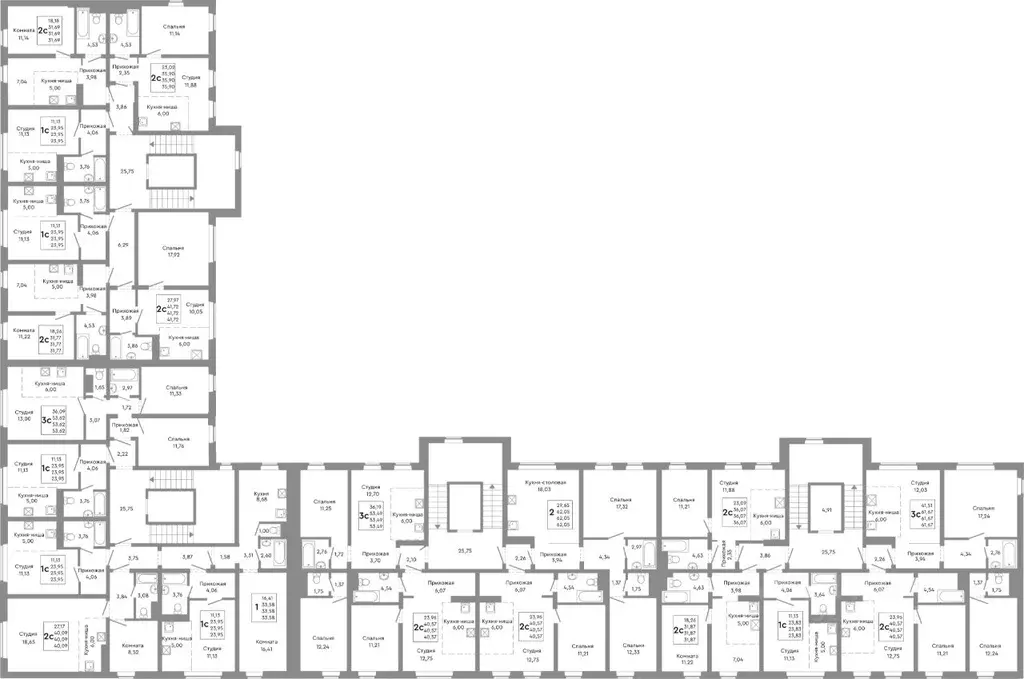 1-к кв. Челябинская область, Челябинск Никс Лайн на Ярославской жилой ... - Фото 2