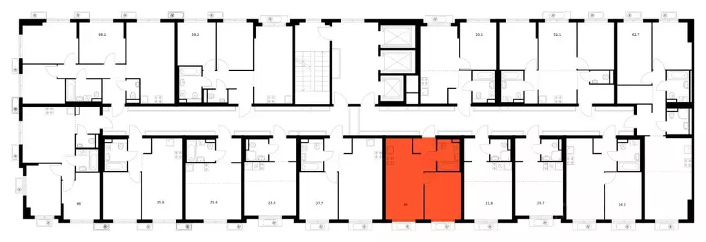 1-к кв. Московская область, Ленинский городской округ, Боброво пгт ... - Фото 2