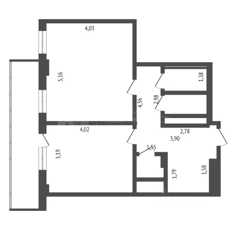 1-к кв. Тюменская область, Тюмень бул. Бориса Щербины, 22 (52.0 м) - Фото 1