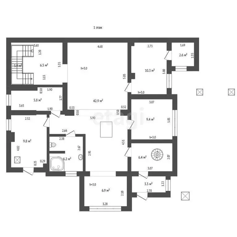 Дом в Краснодар, садовое товарищество Дружба-1 (393.9 м) - Фото 1