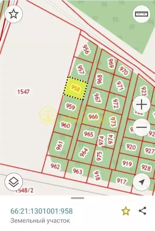 Участок в Свердловская область, Ревда Российская ул., 11 (20.31 сот.) - Фото 2
