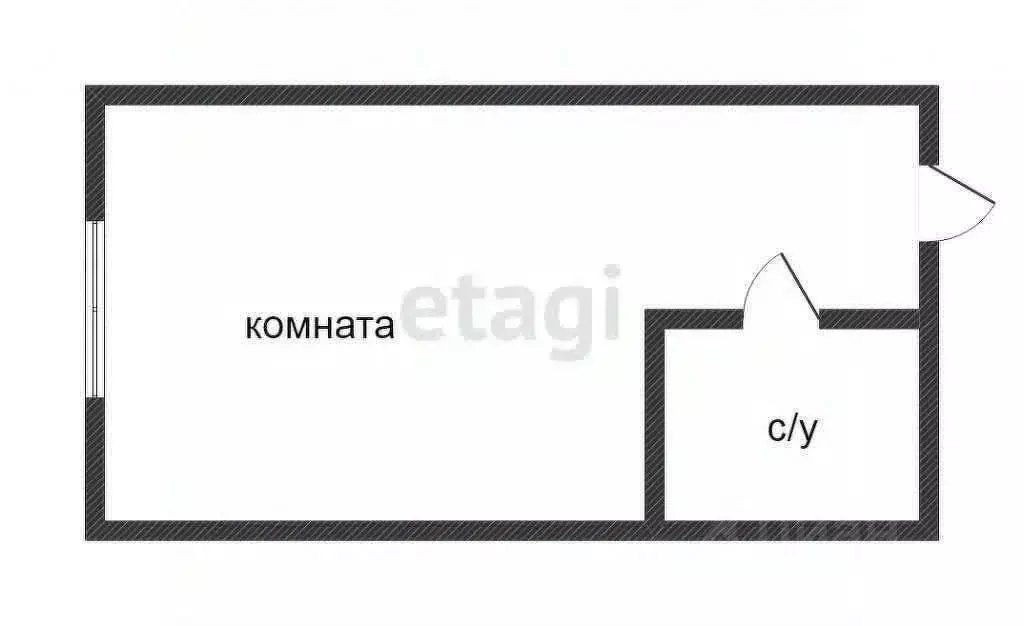 1-к кв. Приморский край, Владивосток Стрелковая ул., 18к2 (24.2 м) - Фото 1