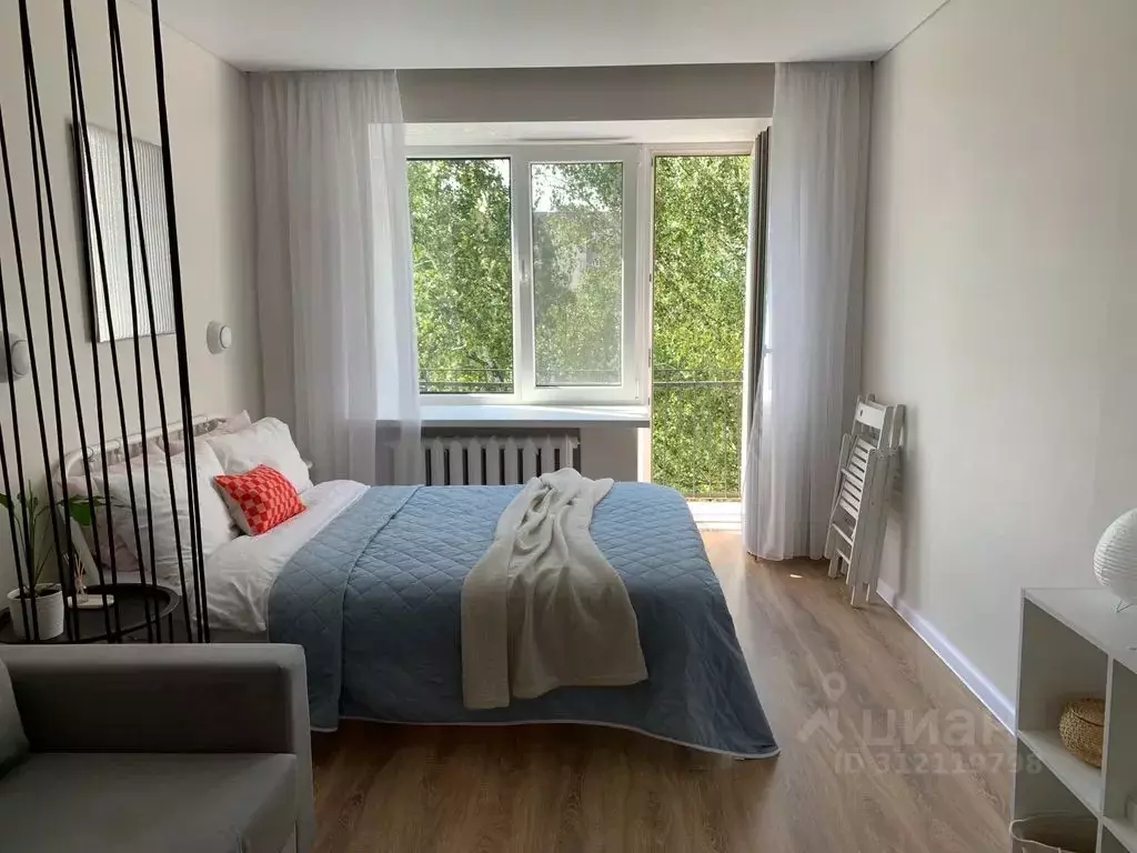 1-к кв. Башкортостан, Уфа бул. Ибрагимова, 47 (30.0 м) - Фото 2