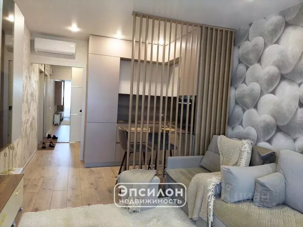 Студия Курская область, Курск ул. Энгельса, 158к2 (28.2 м) - Фото 2