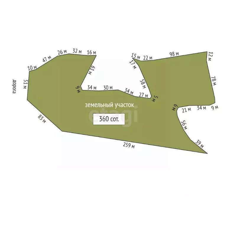 Участок в Архангельская область, Холмогорский муниципальный округ, д. ... - Фото 2