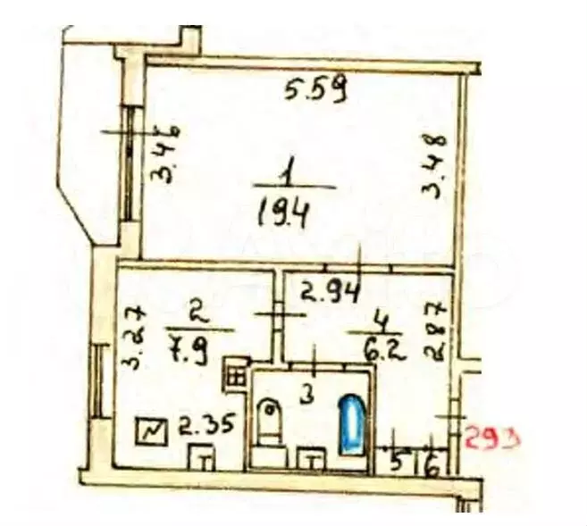 Аукцион: 1-к. квартира, 37,6 м, 10/17 эт. - Фото 0