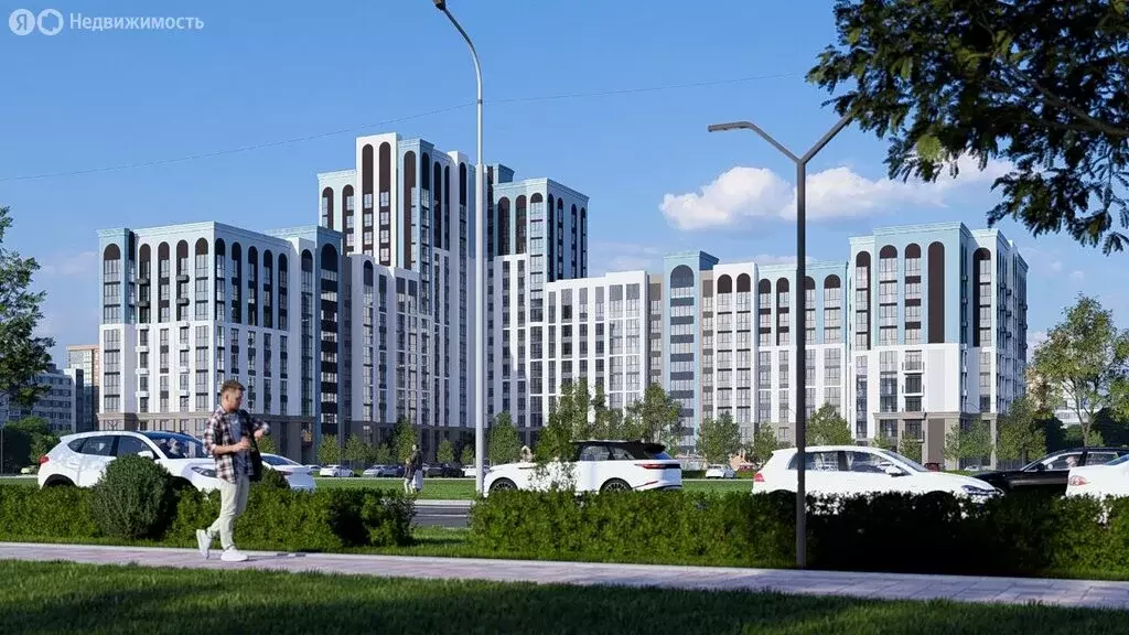 3-комнатная квартира: Брянск, ЖК Архитектор (76.58 м) - Фото 1