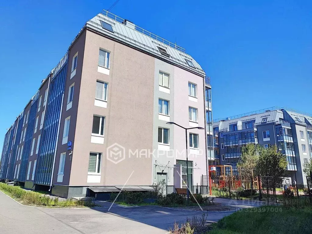 Студия Санкт-Петербург ул. Струве, 18 (21.1 м) - Фото 1